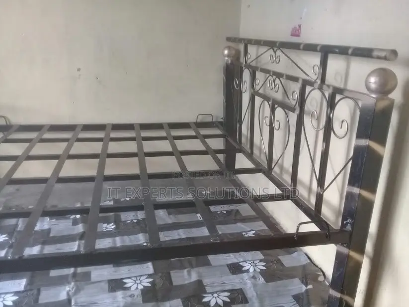 6 by 6 Bed. Metal