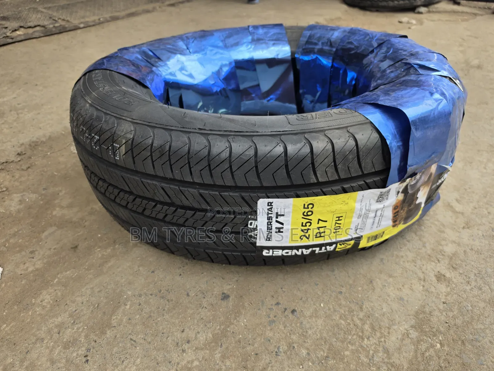 245 /65 R17 Atlander Tires(highway Terrain) Thailand.