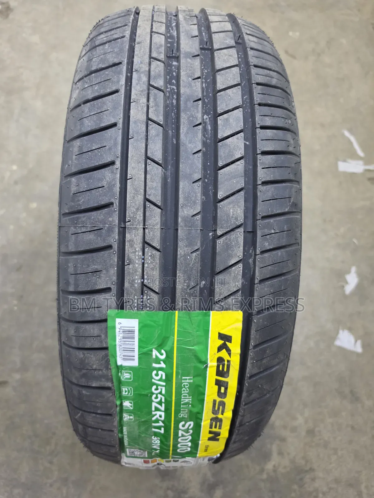 215 /55 R17 Kapsen Tires.
