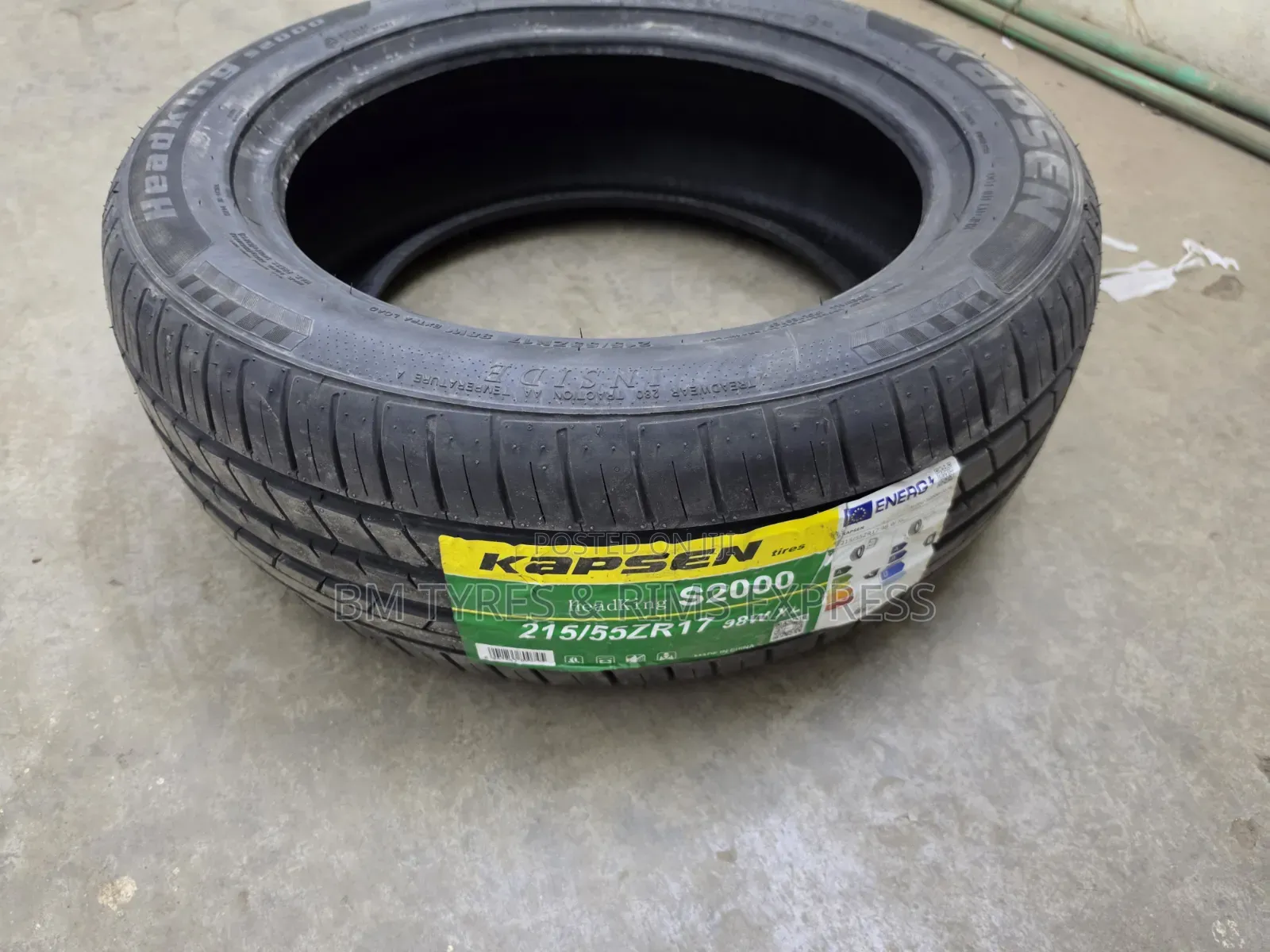 215 /55 R17 Kapsen Tires.