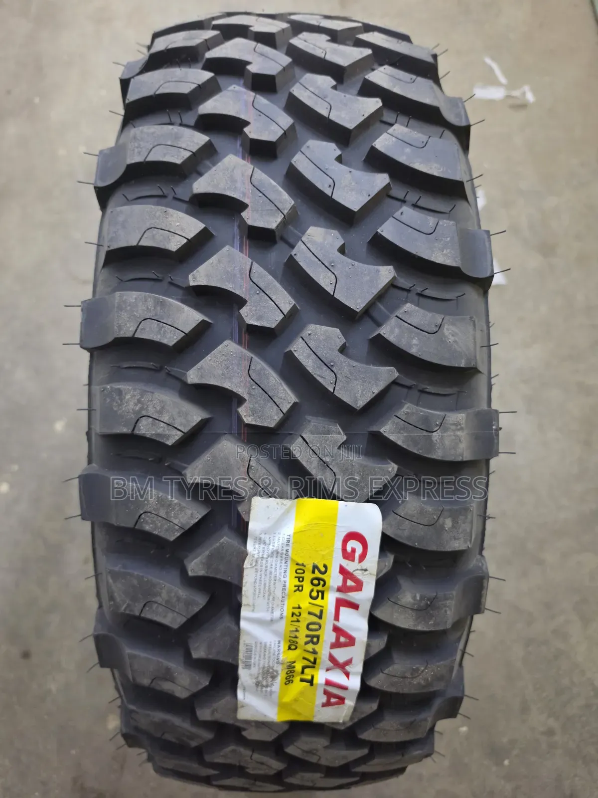 265 /70 R17 Galaxia Tires (Mud Terrain)