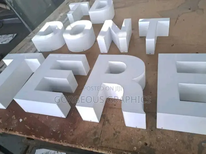 3D Signages Letters