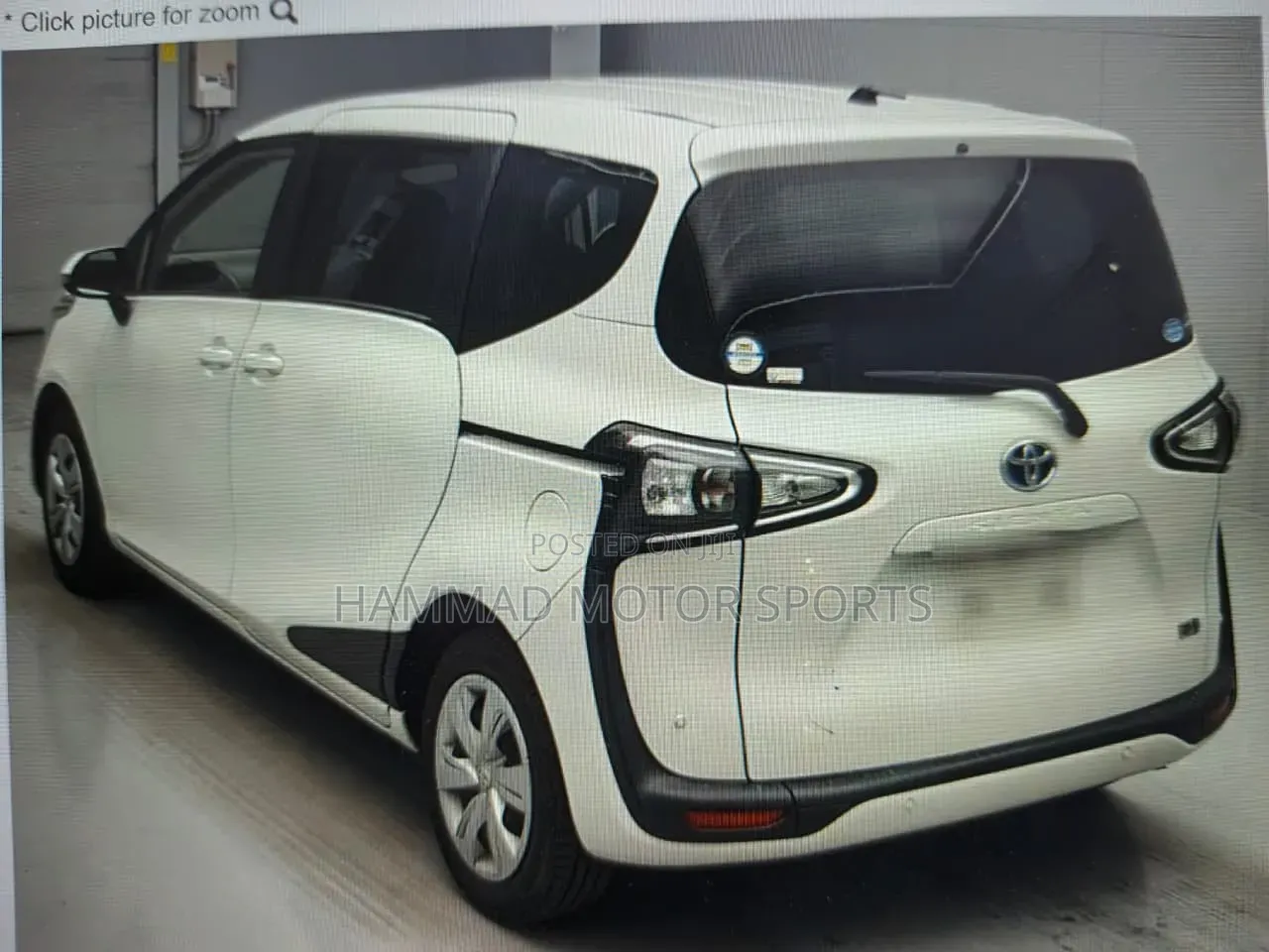 Toyota Sienta 1.5 FWD (6-seater) 2019 White