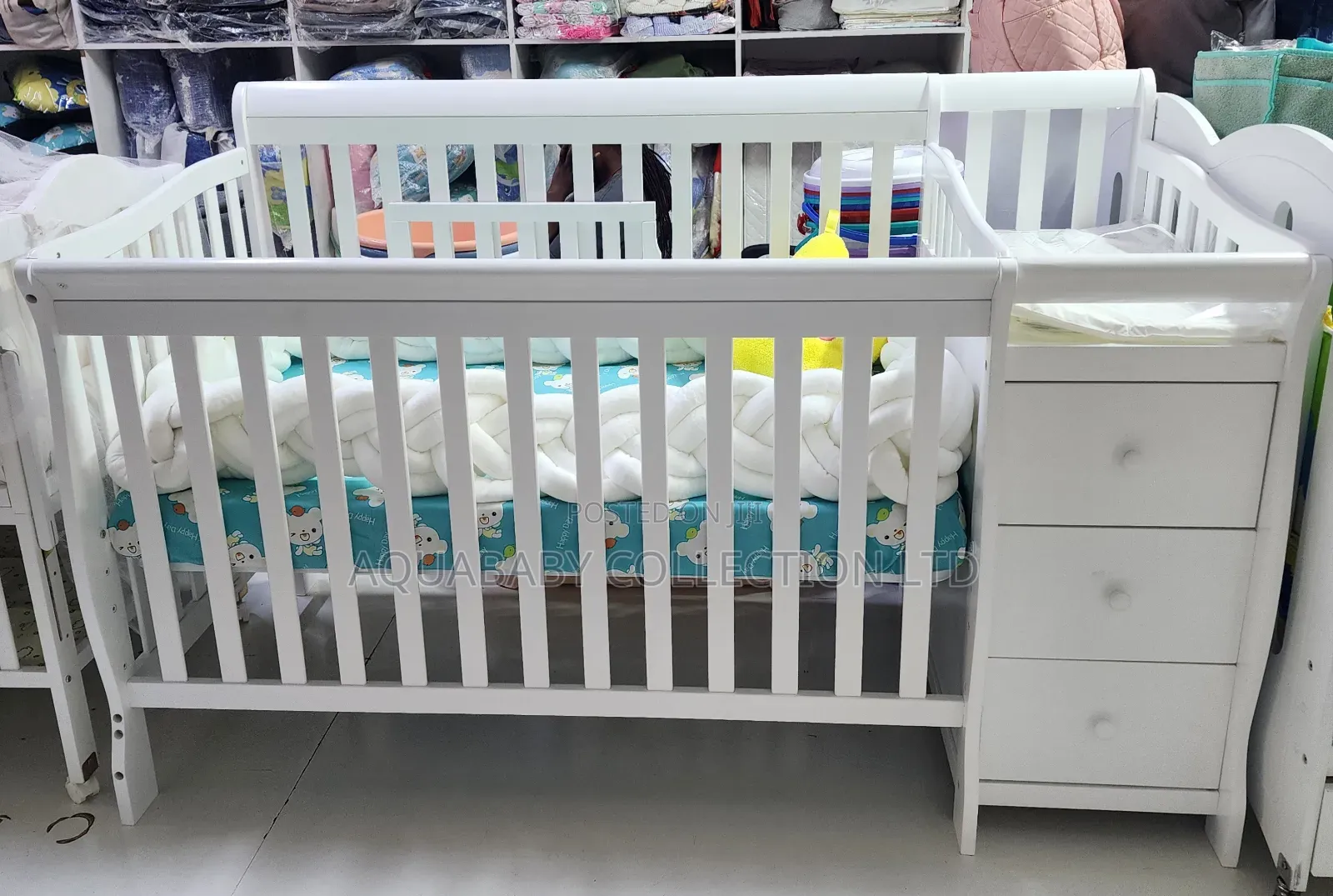 5 in 1 Convertible Baby Cot