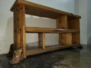 Rustic Solid Wood TV Stand/Console Table