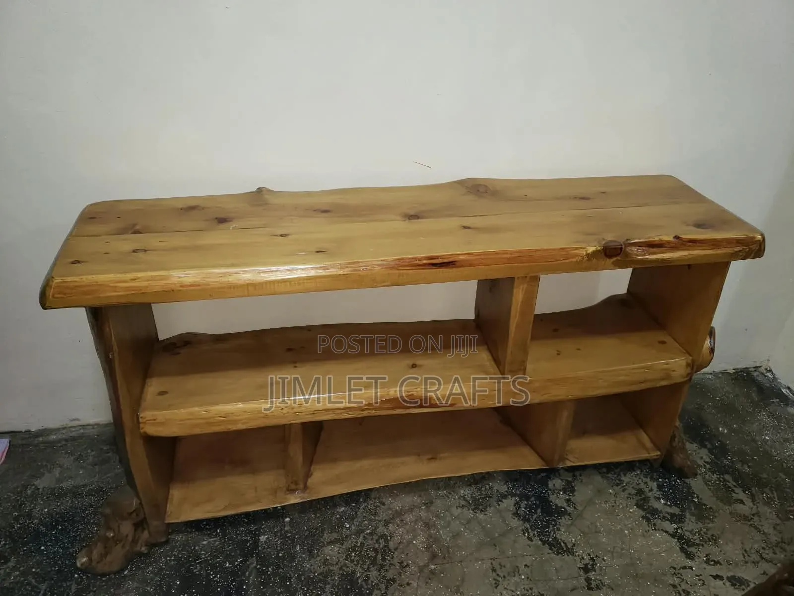 Rustic Solid Wood TV Stand/Console Table