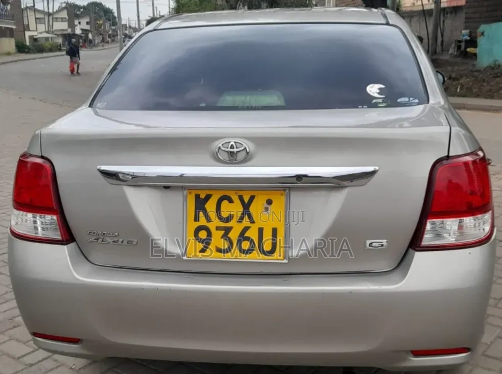 Toyota Axio 1.5 G 2WD 2012 Silver