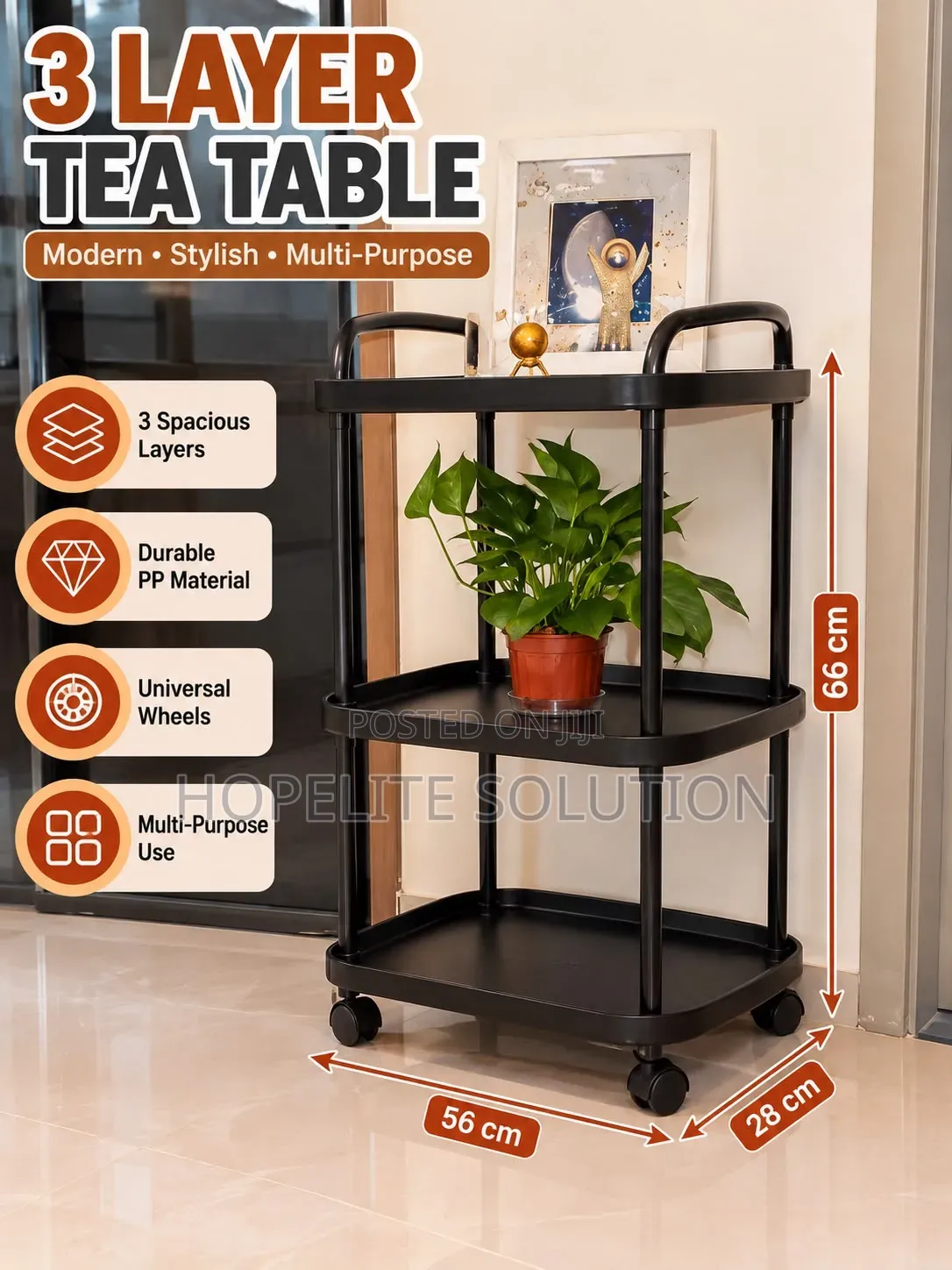 3-Layer Tea Table