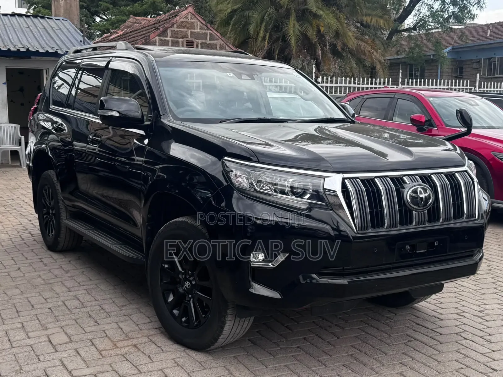 Toyota Land Cruiser Prado 2021 Burgundy