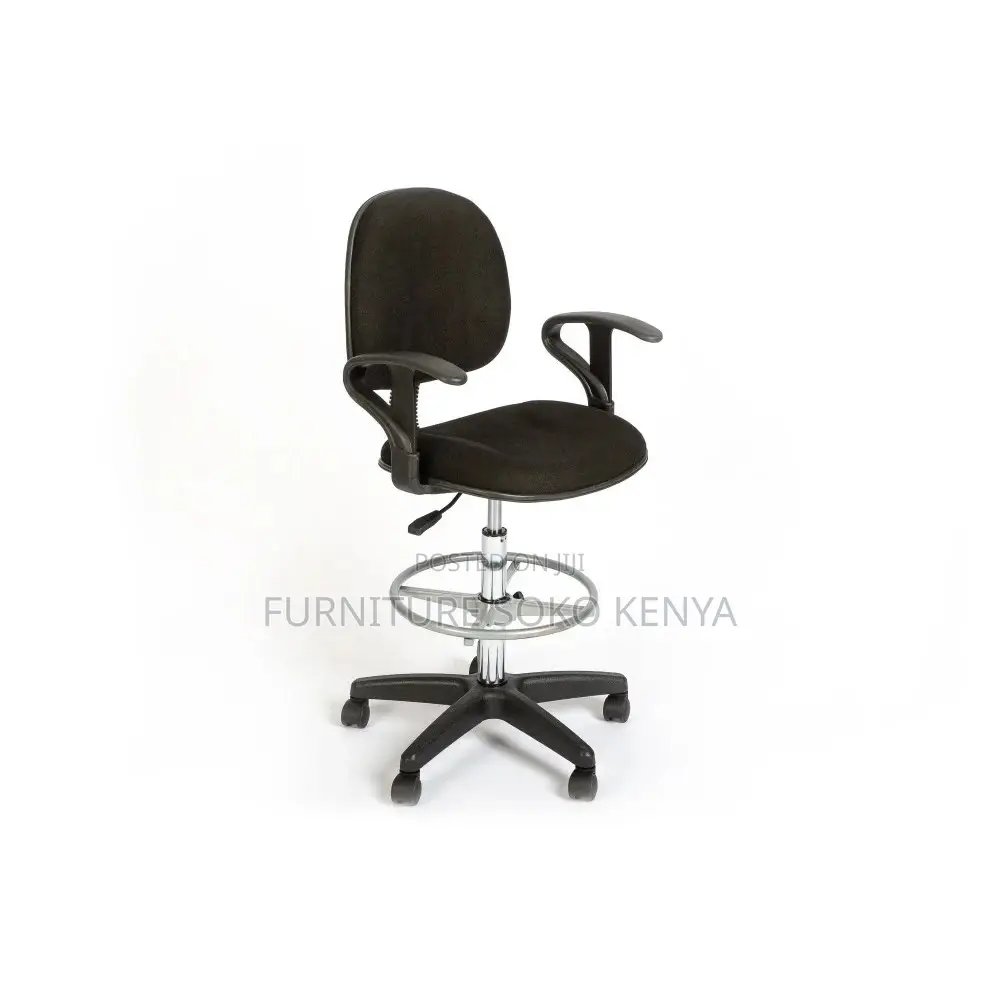 Ergonomic Reception Seat | High Height Standing Receptionist Chairs
