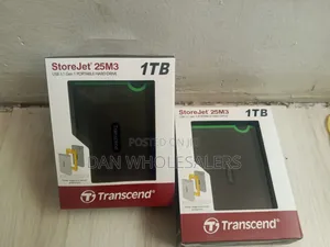 Transcend 1TB StoreJet 25M3 Portable Hard Disk Drive for Laptop PC
