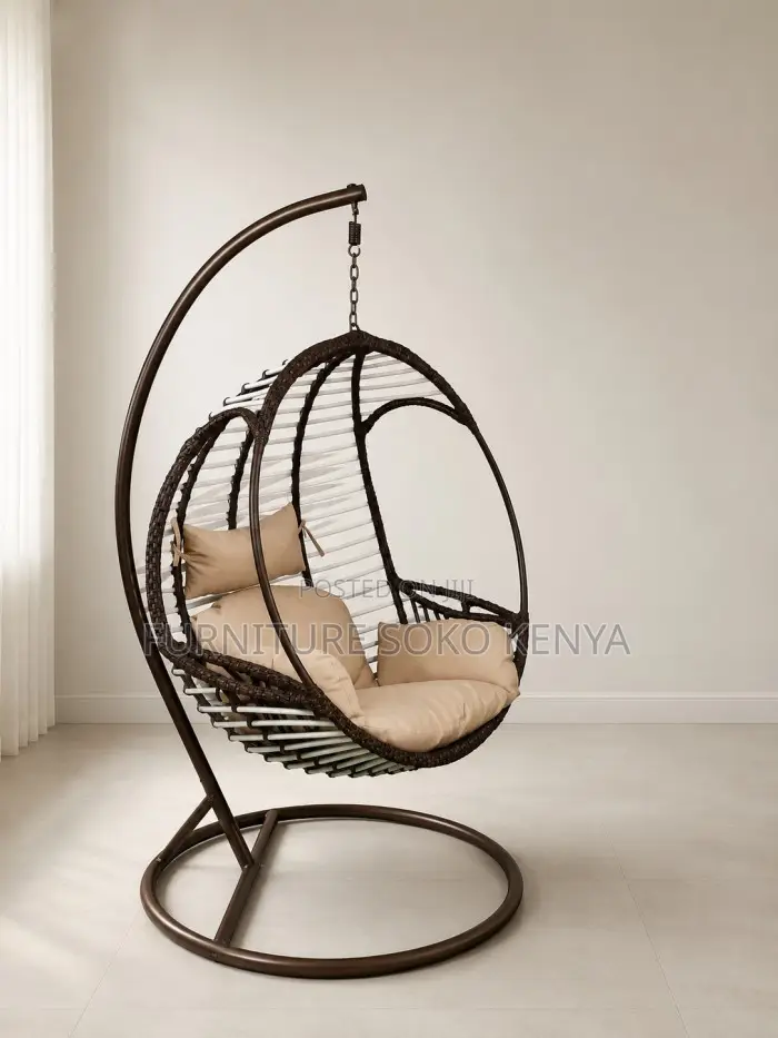 Round Hammock Swing Chair | Outdoor Balcony Seat