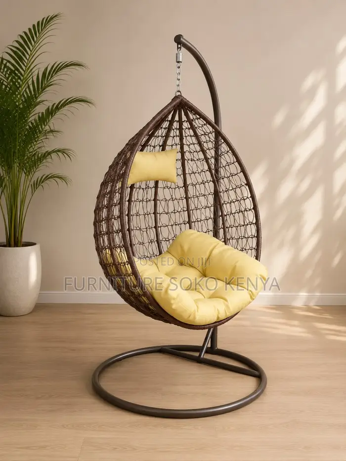 Round Hammock Swing Chair | Outdoor Balcony Seat