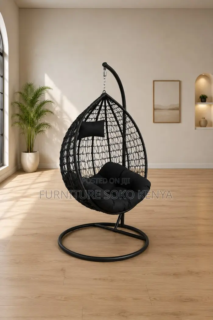 Round Hammock Swing Chair | Outdoor Balcony Seat