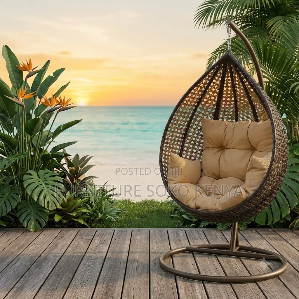 Round Hammock Swing Chair | Outdoor Balcony Seat