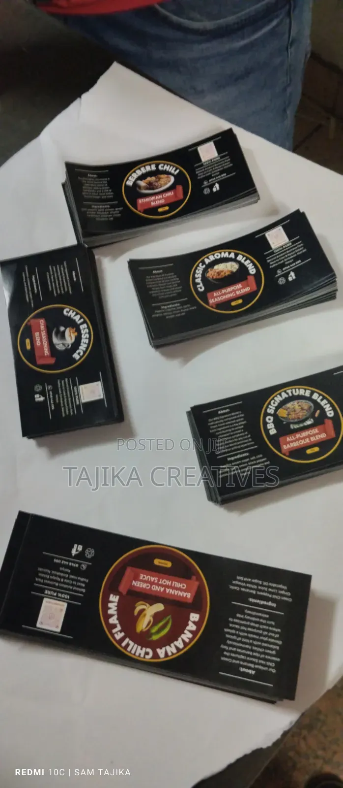 Beverage Labels Stickers Printing