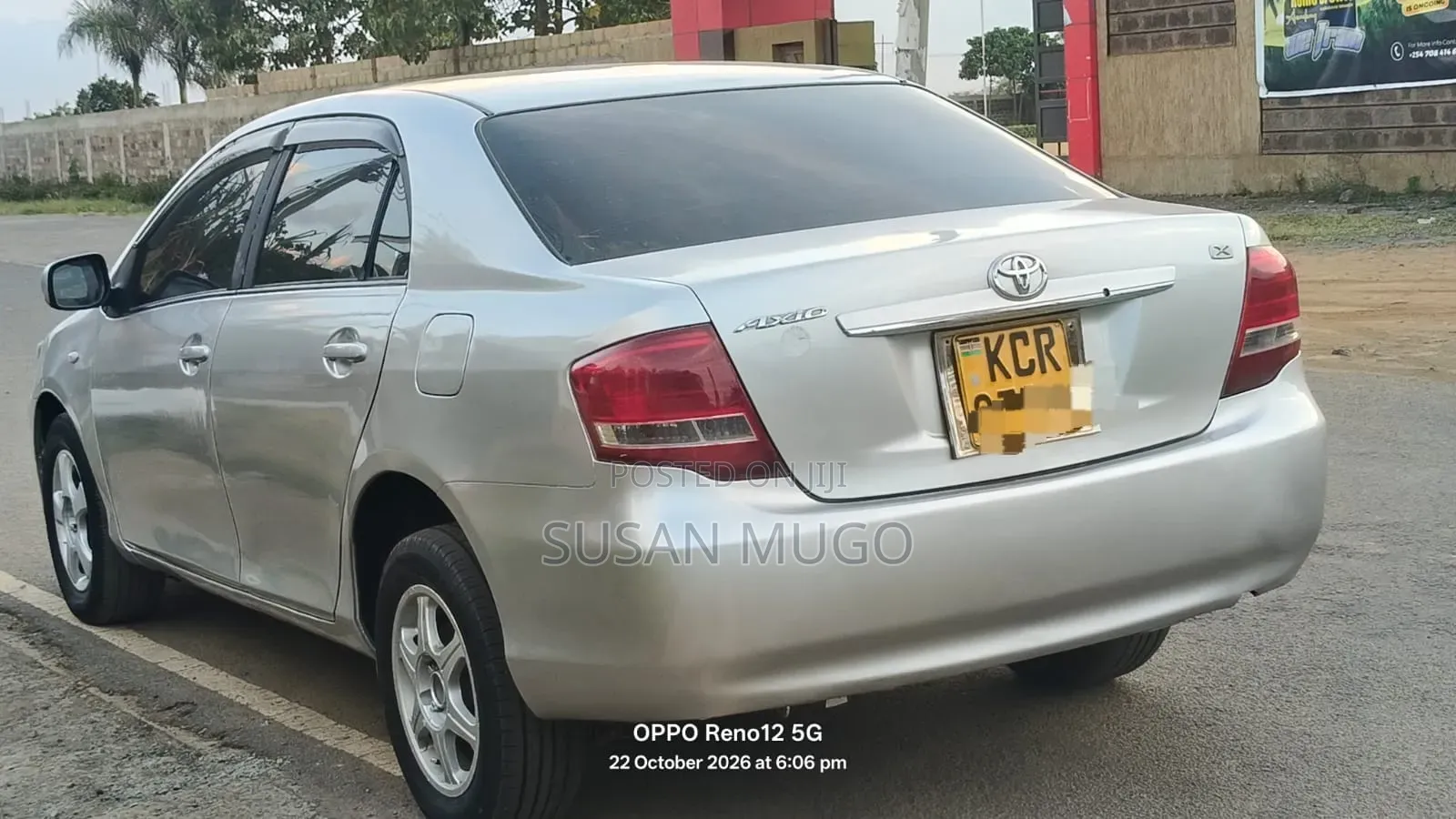 Toyota Axio 2011 Gray