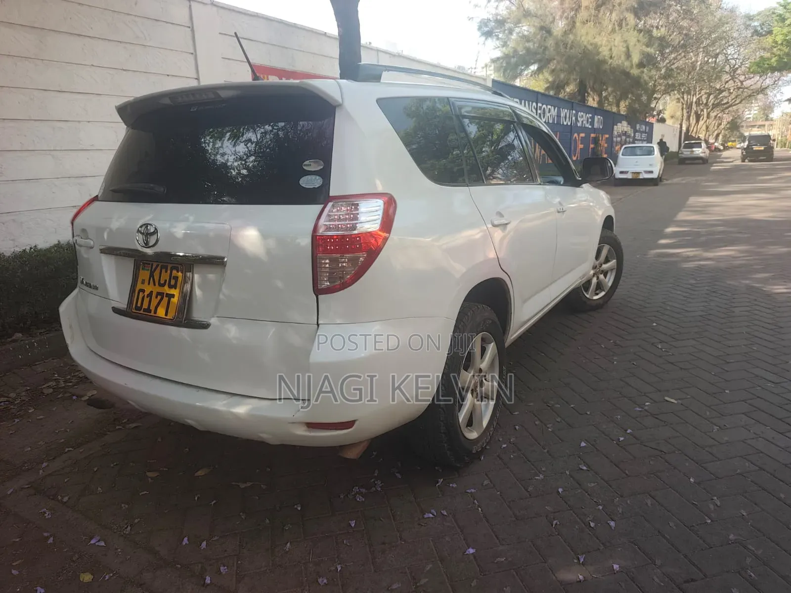 Toyota Vanguard 2010 Pearl