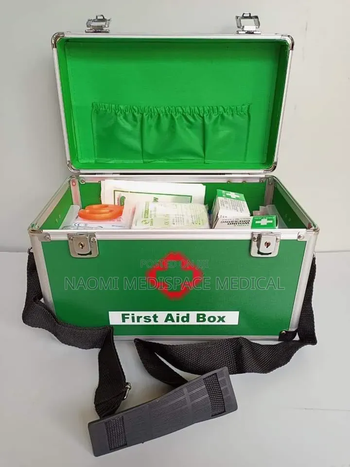 Fully Equipped Big Green First Aid Box