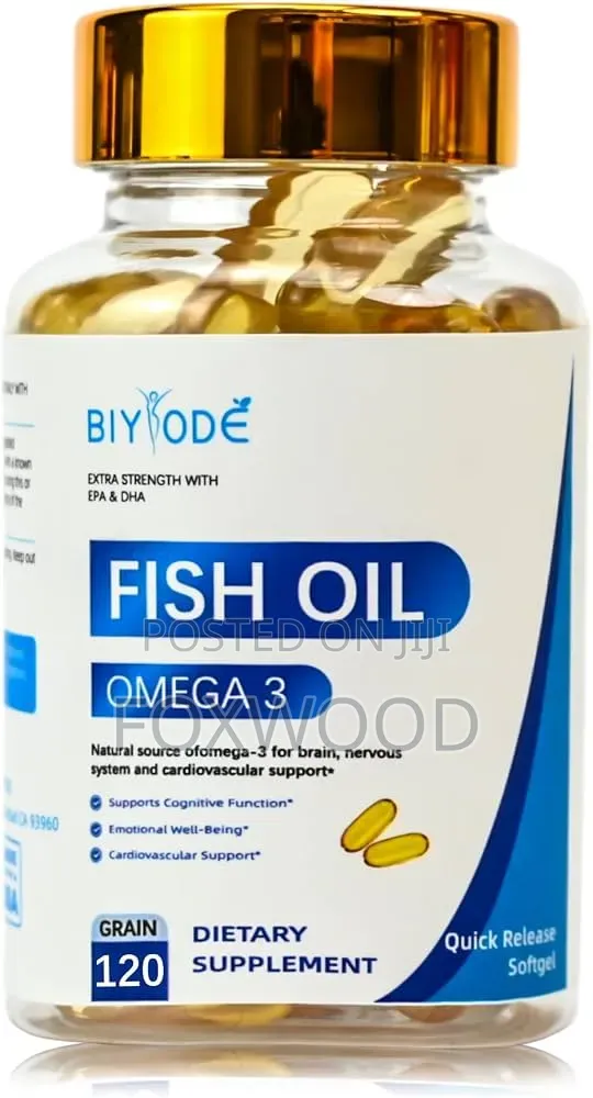 BIYODE Fish Oil Omega-3 Dietary Supplement