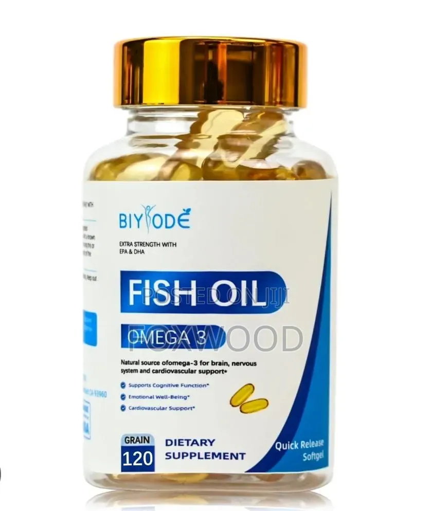 BIYODE Fish Oil Omega-3 Dietary Supplement
