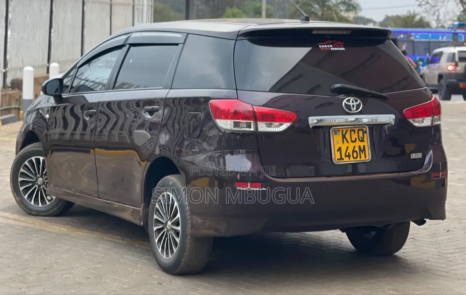 Toyota Wish 2010 Maroon