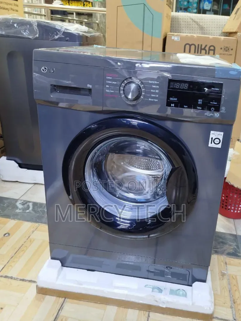 LG 8kg Front Load Washing Machine (F4J3TYG6J)