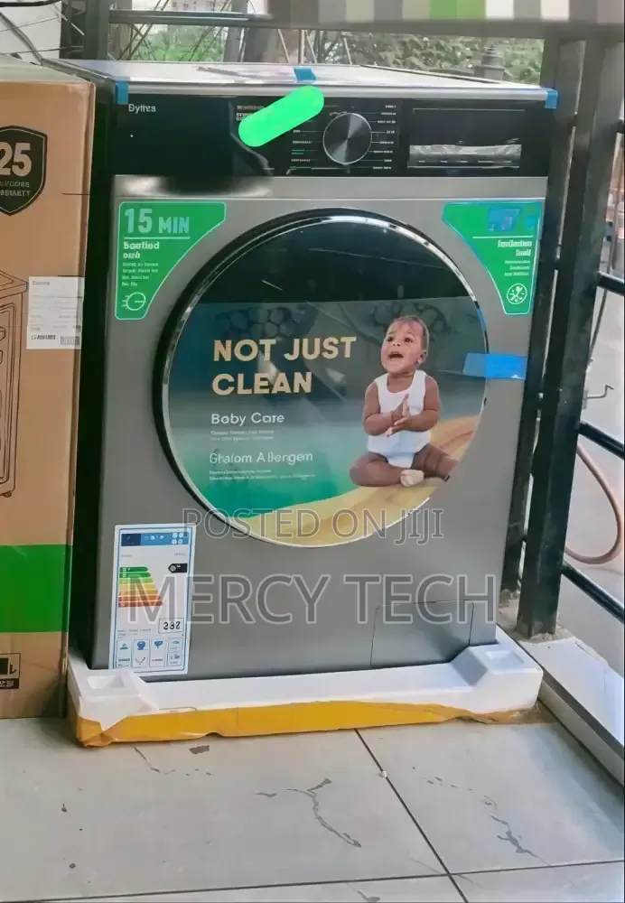 Syinix 12kg Front Load Wash & Spin Washing Machine
(V12wft)
