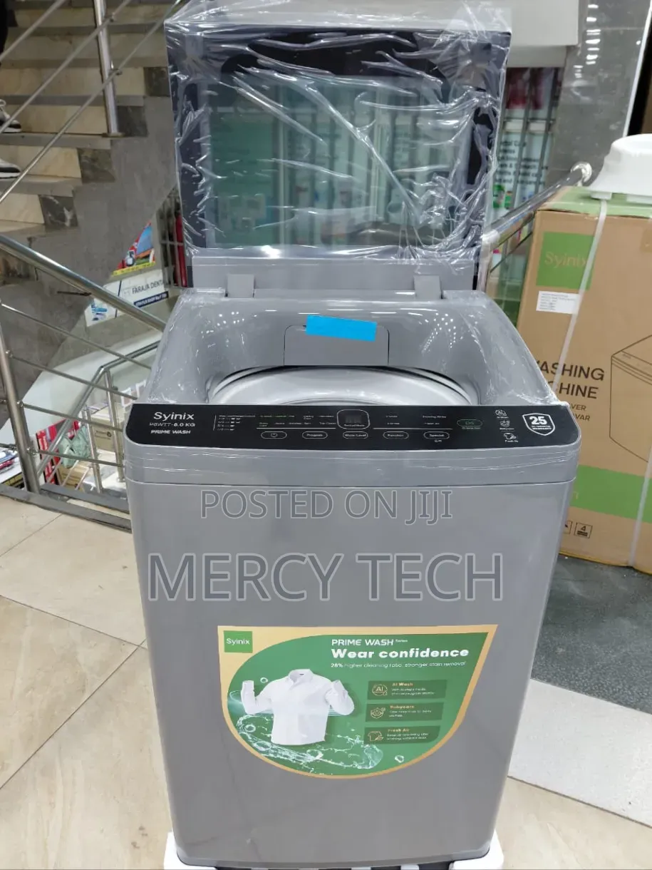 Syinix 8kg Top Load Washing Machine
(P8wtt)