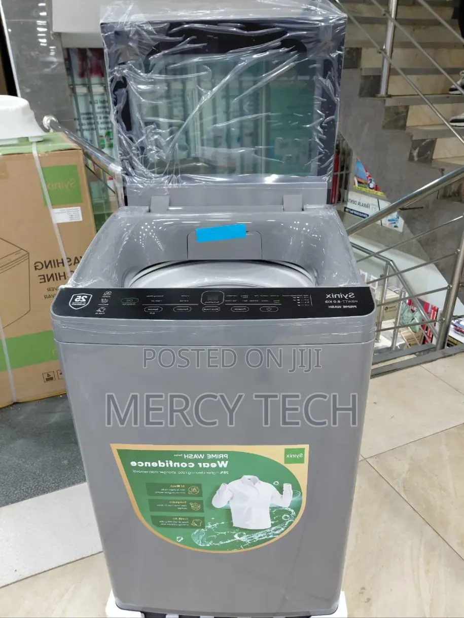 Syinix 8kg Top Load Washing Machine
(P8wtt)