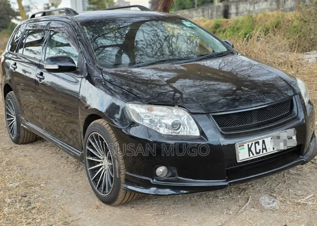 Toyota Corolla Fielder 2008 Black