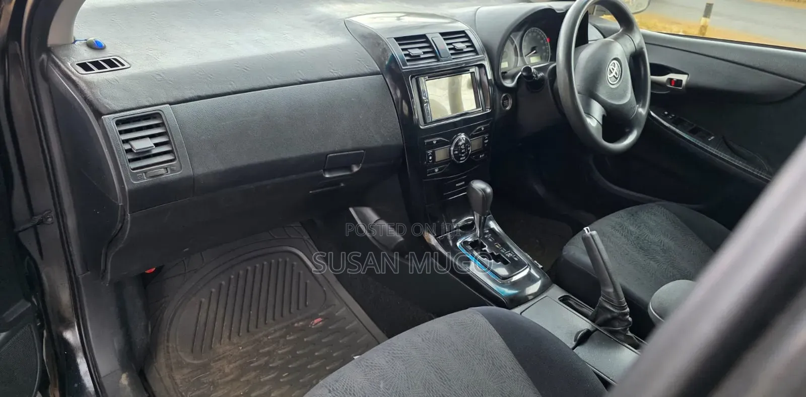 Toyota Corolla Fielder 2008 Black