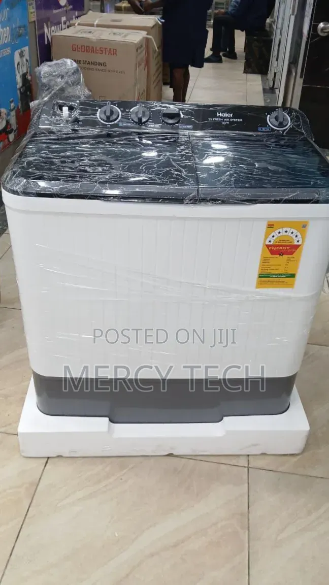 Haier 10kg Twin Tub Semi-Automatic Washing Machine (HTW100-M1217)