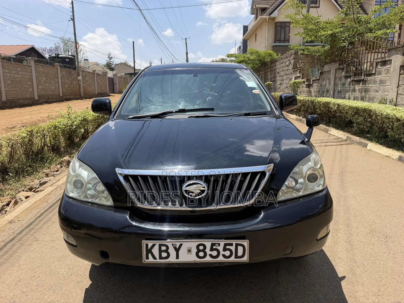 Toyota Harrier 240G 2007 Black