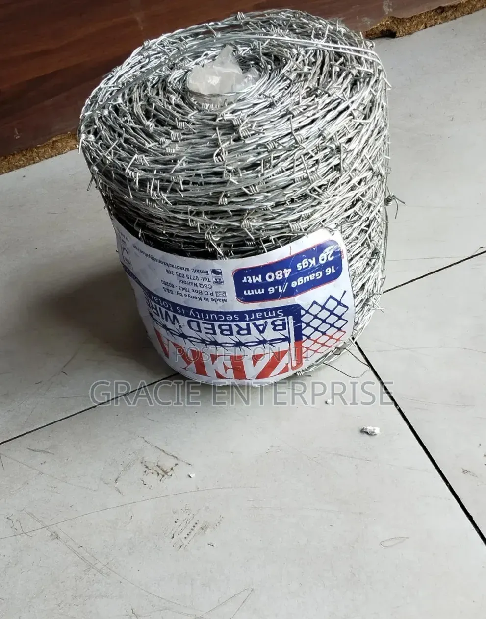 Barbed Wire 20Kg, 480 Meters