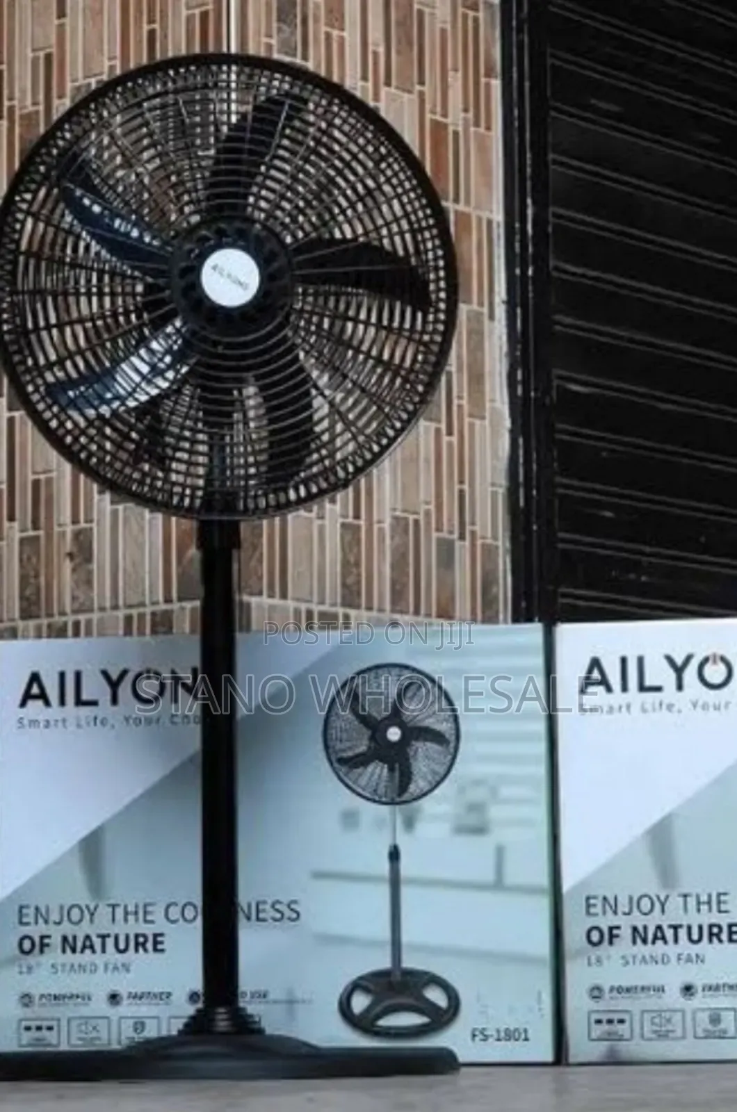Ailyons Black 18inch Standing Cooker