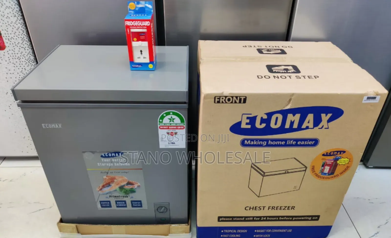 Ecomax 119l Freezer With Fridge Guard