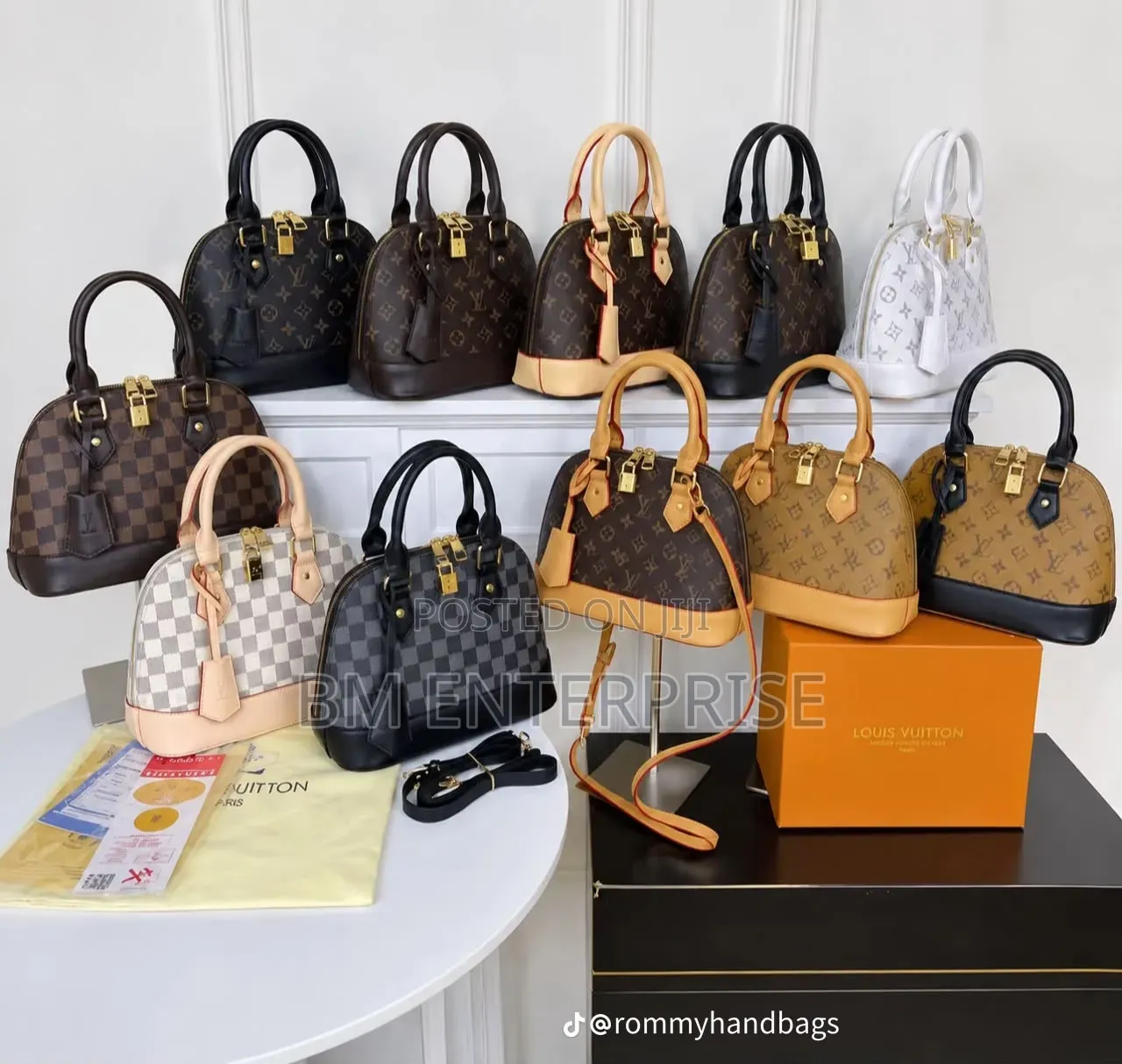 Boxed Louis Vuitton Hand Bags Available