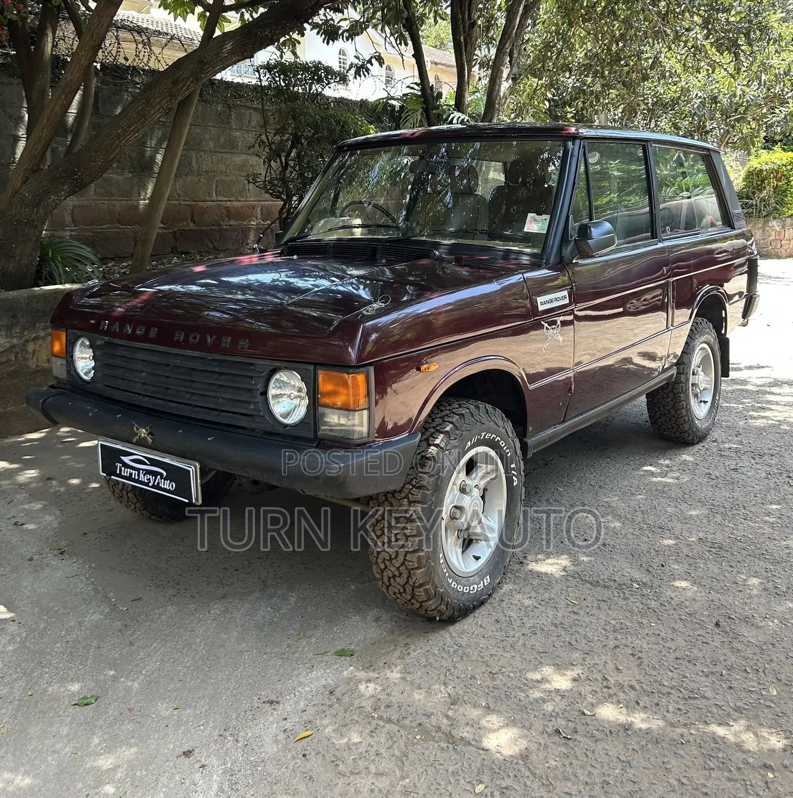 Land Rover Range Rover Vogue 1980 Red