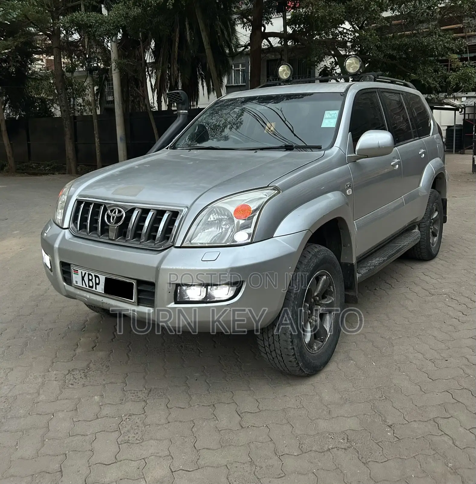 Toyota Land Cruiser Prado 3.0 D-4D 5dr 2004 Silver
