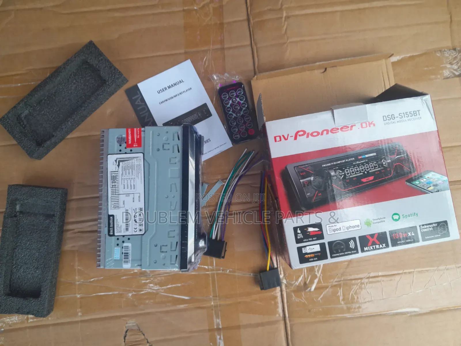 Car Dv Pioneer Mp3 Digital Radio Stereo Bluetooth/Bt/USB Player,TfID3