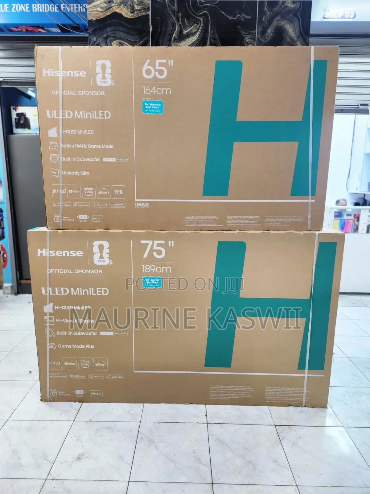 Hisense U6sken 65 Uled