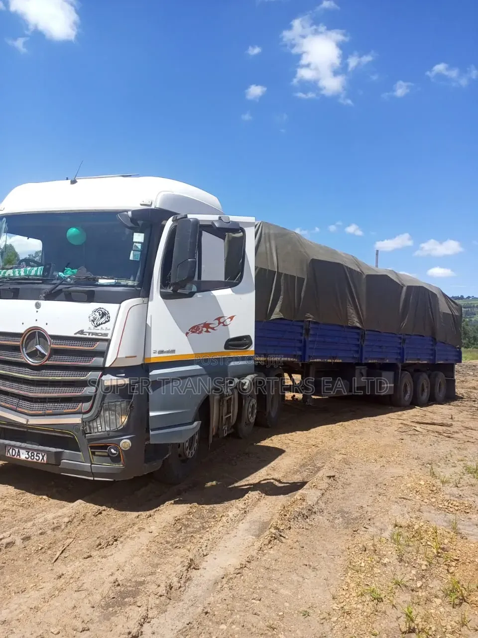 Kitale Maize Harvesting Deliveries. KITALE- Thika Del Monte.Suam.
