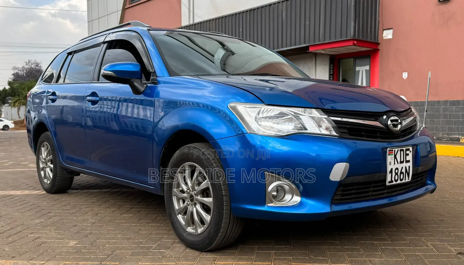 Toyota Corolla Fielder 2014 Blue