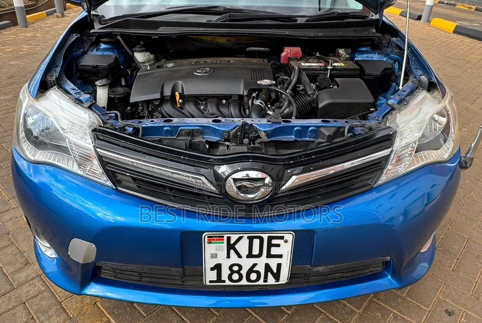 Toyota Corolla Fielder 2014 Blue