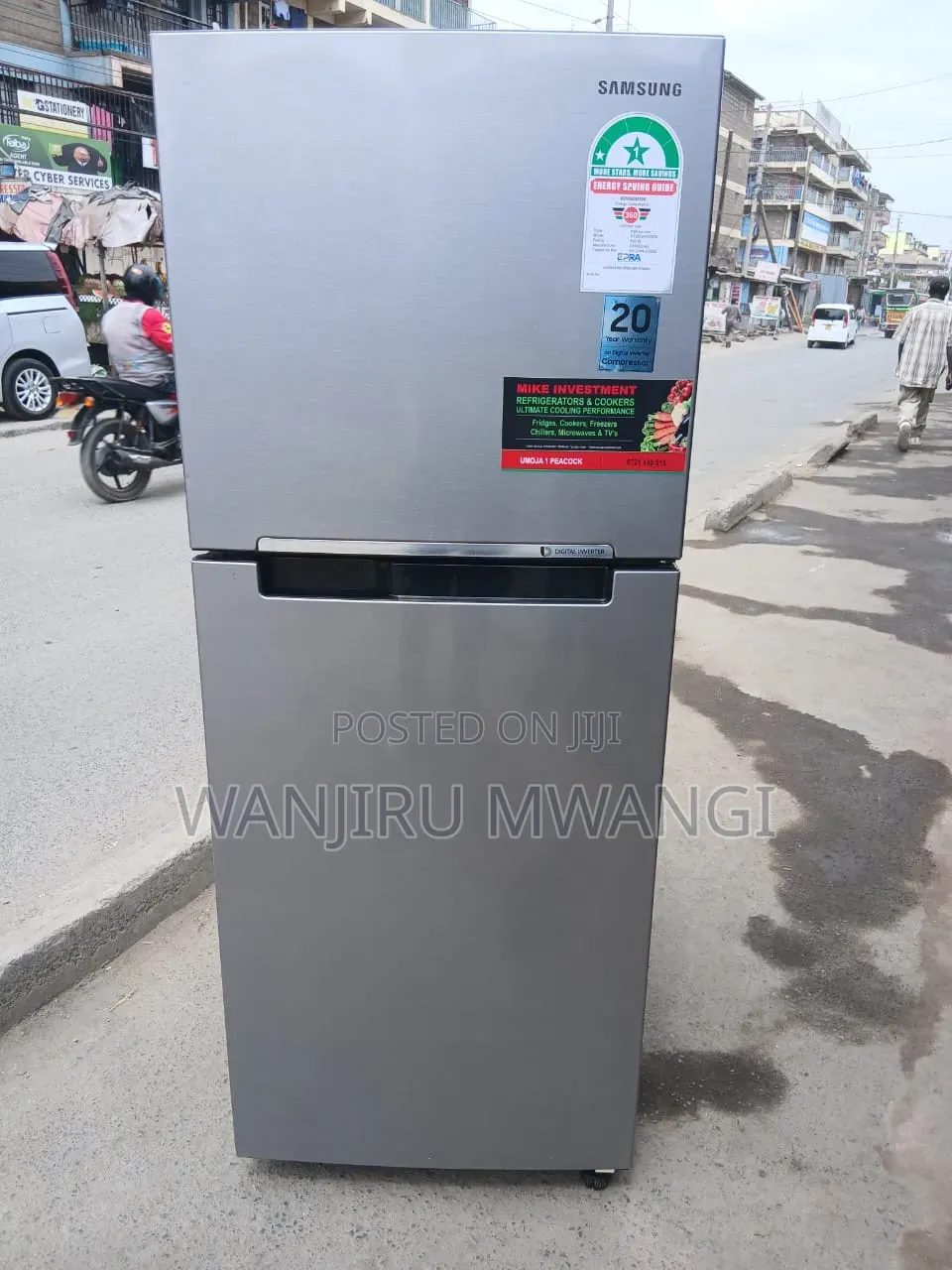 Samsung No Frost Fridge (Gray)