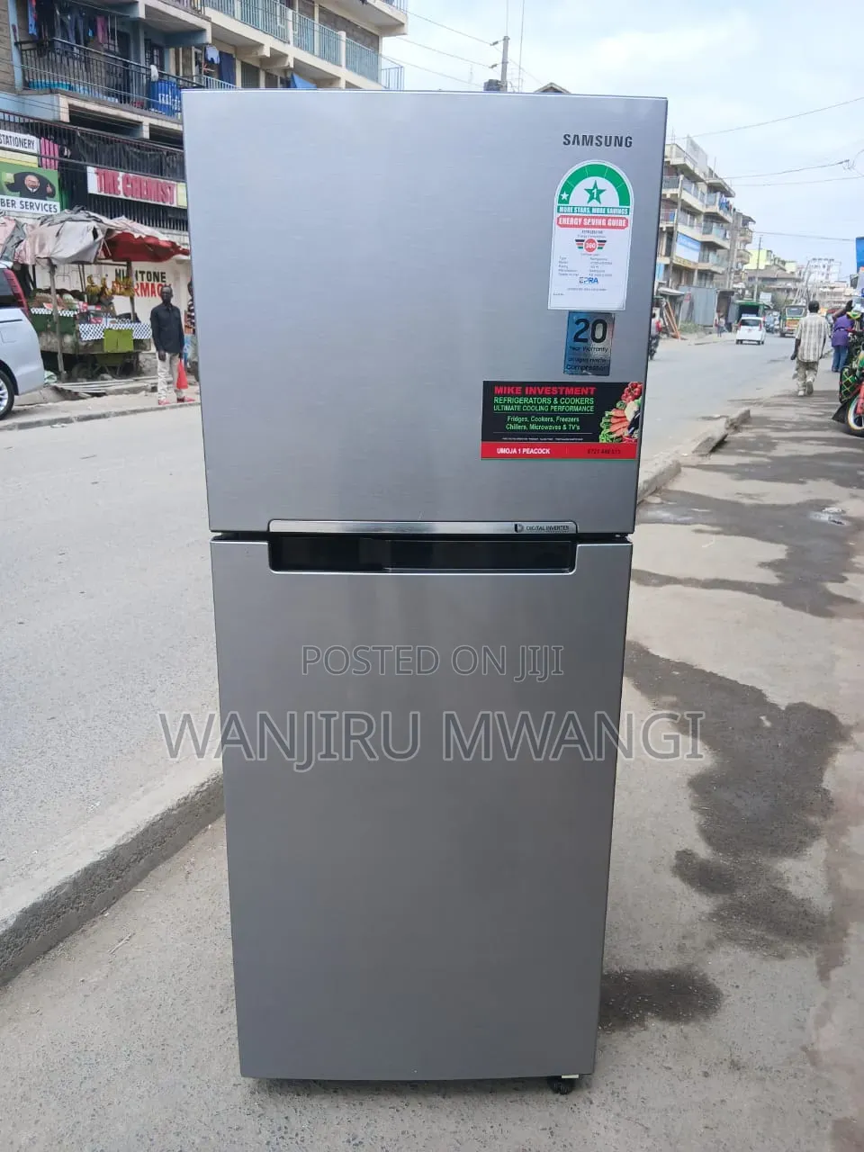 Samsung No Frost Fridge (Gray)