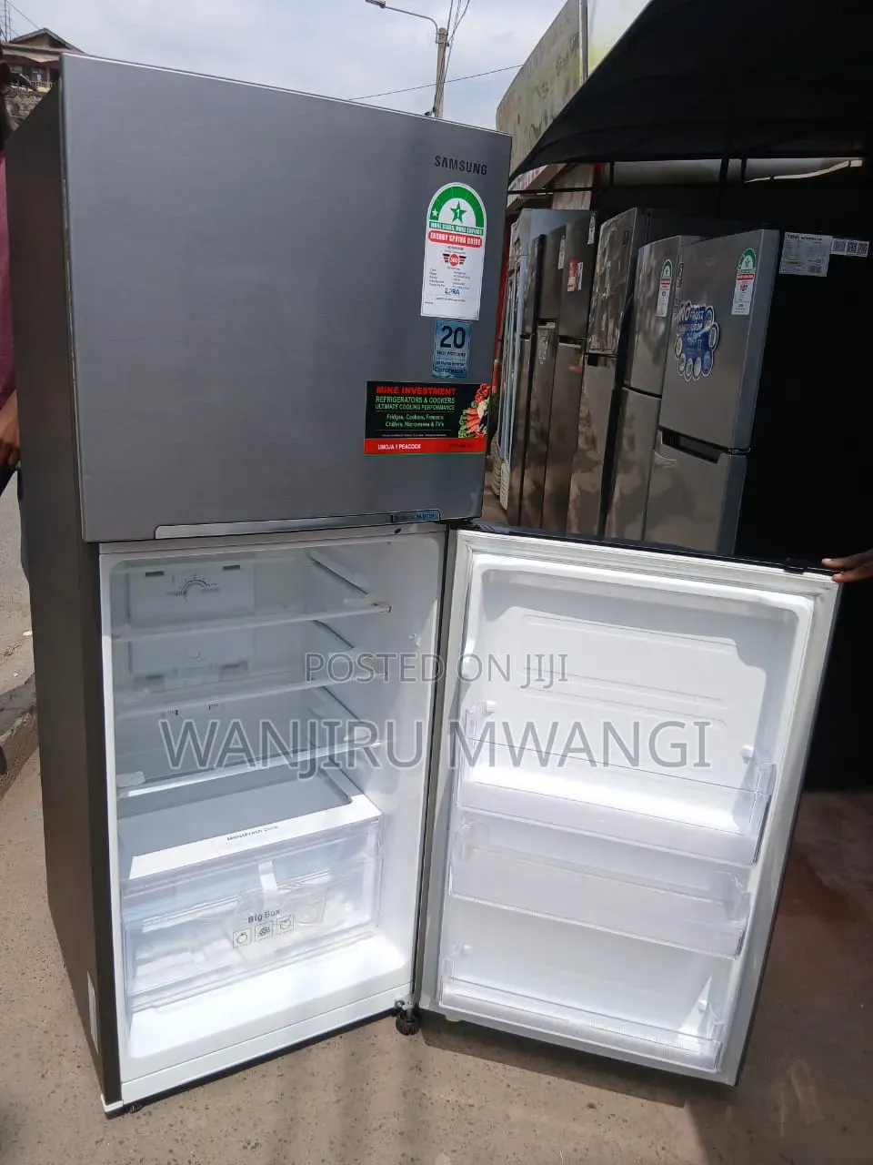Samsung No Frost Fridge (Gray)