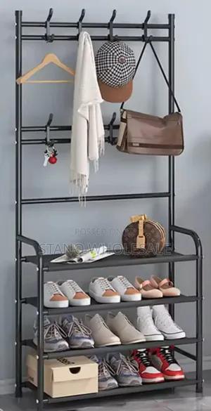 5 Tier Shoes Rack With Hangers
