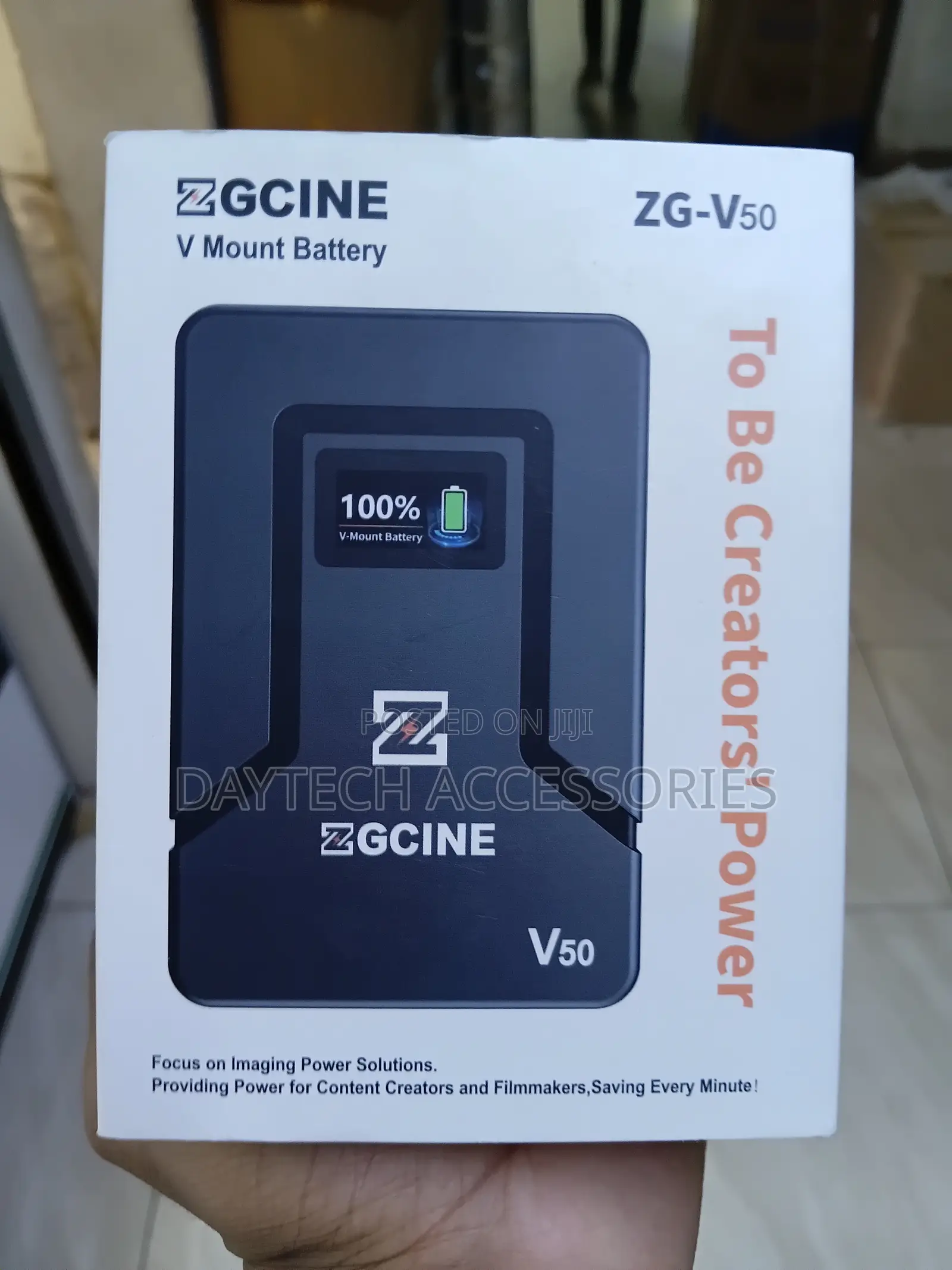 Zgcine v-Mount Battery 50wh Pocket Size With Pd Fast Charging - Zg-V50